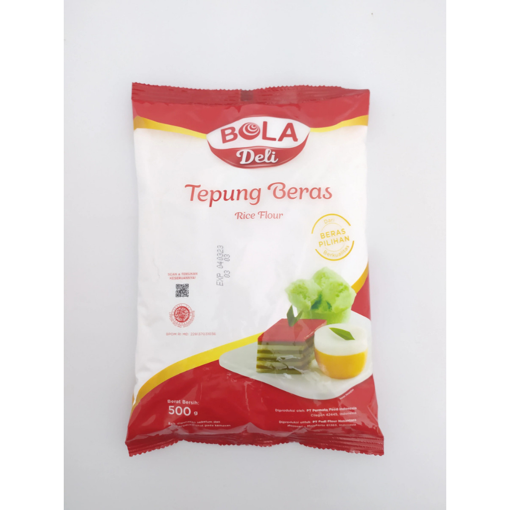 

Bola Deli Tepung Beras 500 Gr rice flour
