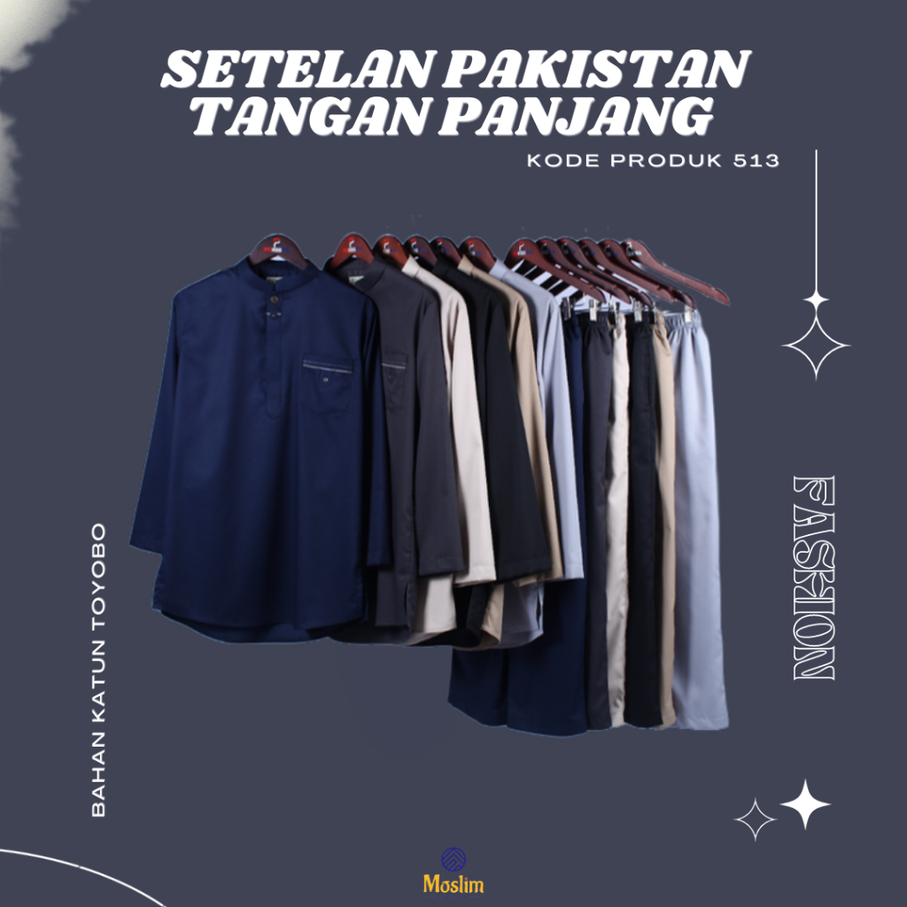 513 Setelan Koko Pakistan Lengan Panjang / Setelan Koko Benzema / Setelan Koko Kurta Warna / Koko Be
