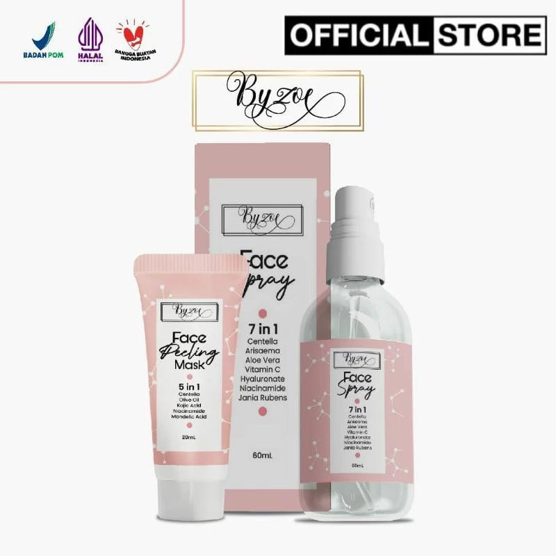 Byzoe 5in1 Face Peeling Mask Face Mist - Peeling Mask