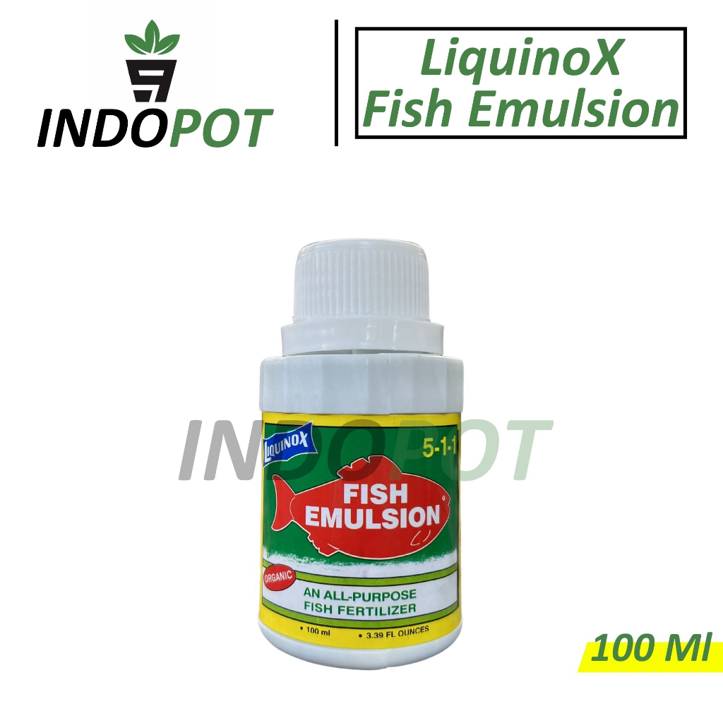 Vitamin Tanaman Organik Fish Emulsion 100 Ml Untuk Segala Tanaman Indopot
