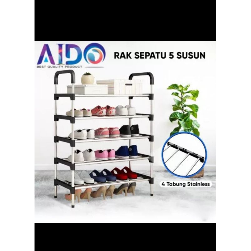 RAK SEPATU 5 SUSUN