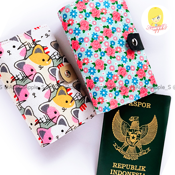 PASSPORT HOLDER/PASPOR COVER/SAMPUL PASPOR/RABBIT CUTE/POUCH PASPORT LUCU/RECOMMENDED BEST SELLER