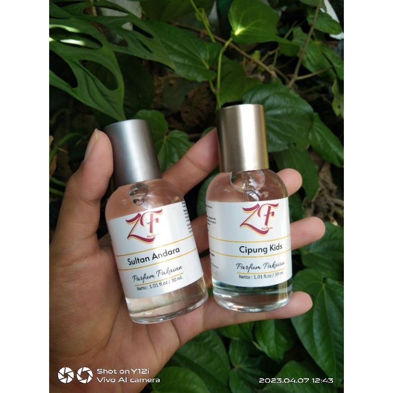 [GROSIR√] parfum zf premium isi 30 ml |bisa COD| pria dan wanita|