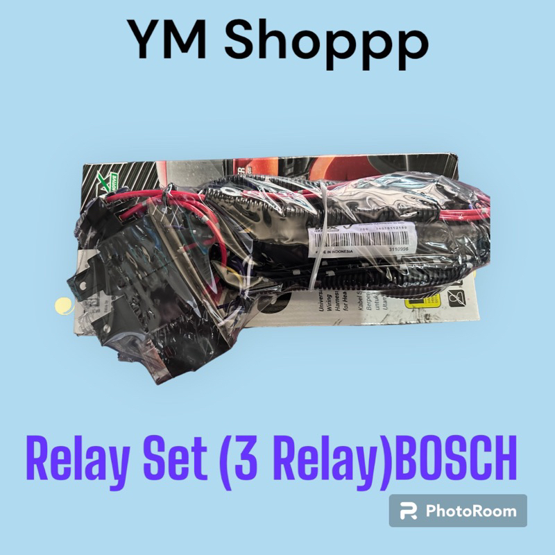 RELAY SET (3 Relay) UNIVERSAL MERK BOSCH