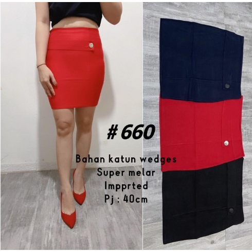 [ MOCIIESHOP ]  660 mini rok span / ms / rok / rok korean style wanita / rok korean / rok kekinian /