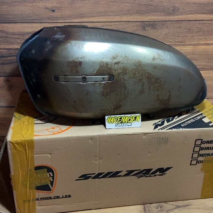 tangki tengki tang tank honda cb 125 cb125 pres prees sultan detail ori