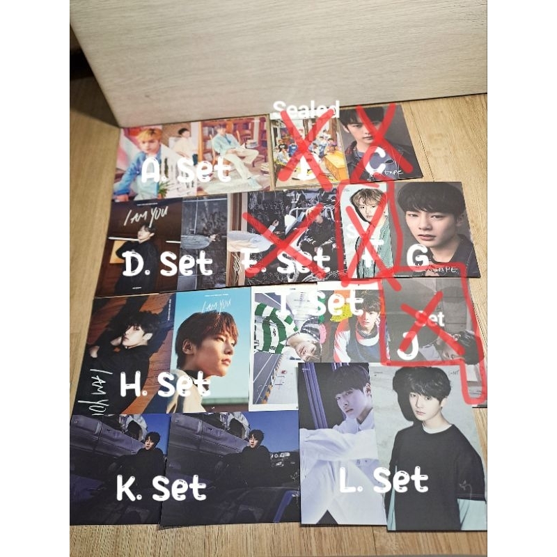 [Voc -8k] Postcard Op1 Op2 Op3 Woojin Stray Kids Skz Lee Know Lino I.N Mixtape Imn Ian I Am Not Imw 