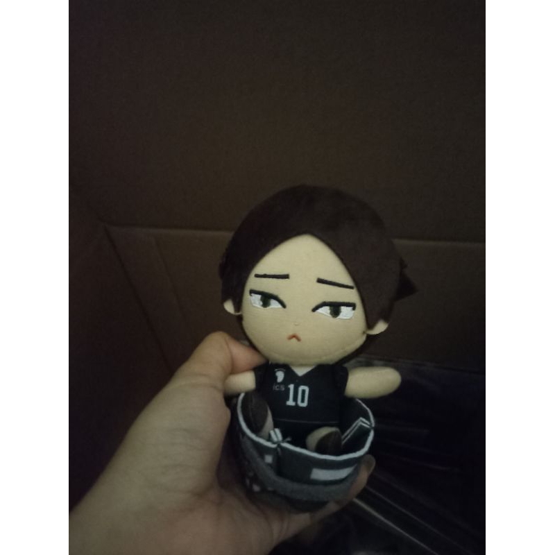 DOLL PLUSH NUIGURUMI SUNA RINTAROU HAIKYUU HQ FINGER PUPPET NITOTAN MUNYUGURUMI FUWAKORORIN OMANJUU