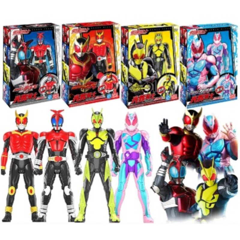 4 Variasi Figure SHF Kamen Rider Z1-O Revi Kuuga Kabuto HENSHIN NYALA Original ULTRARARE