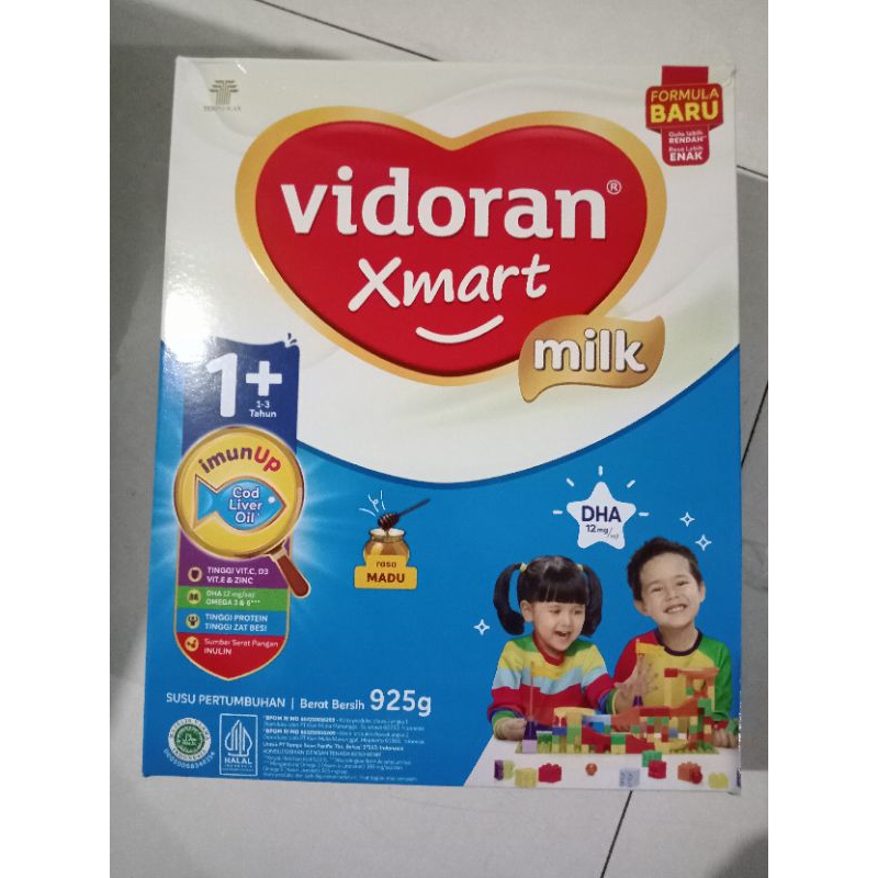 vidoran 1+ madu  925 gr / 3+madu  925 gr / 5+madu 700gr