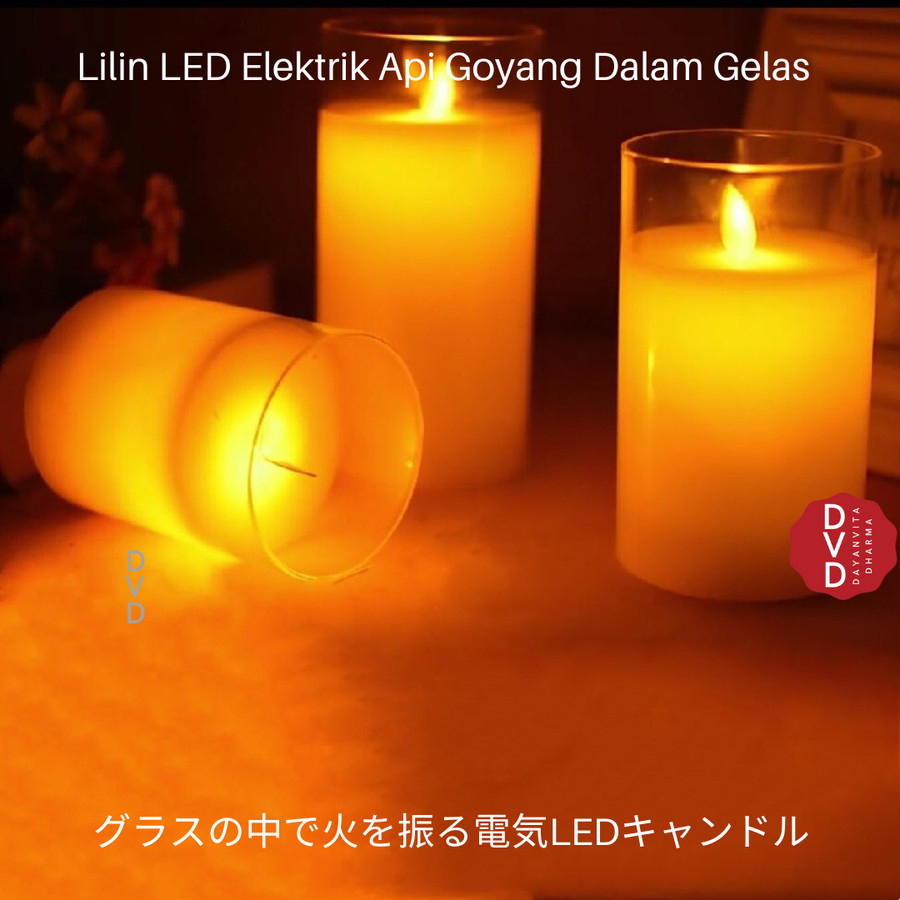 Lilin LED Api goyang / Lilin Baterai/ Lilin LED Baterai