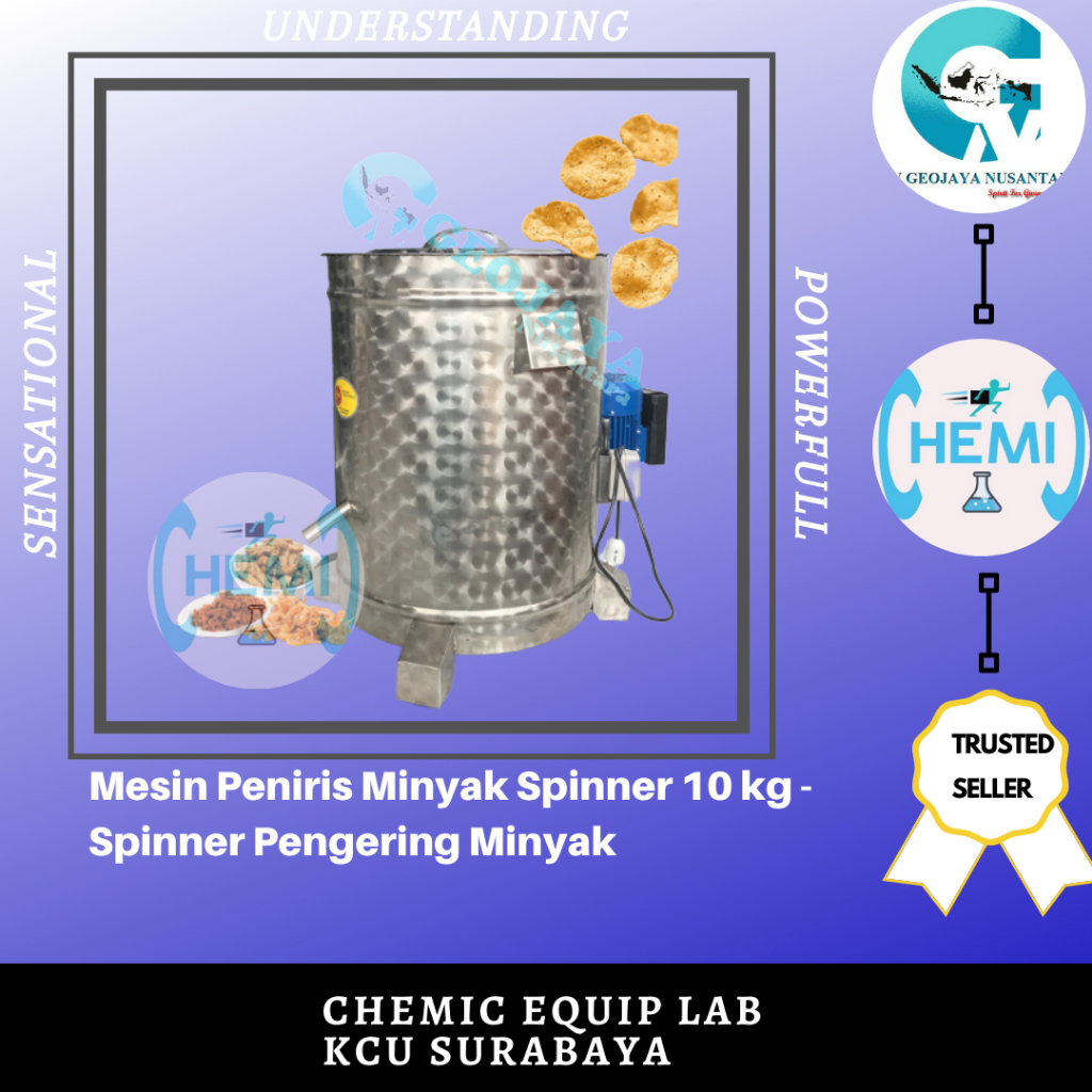 MESIN PENIRIS MINYAK SPINNER 10 Kg - SPINNER PENGERING MINYAK