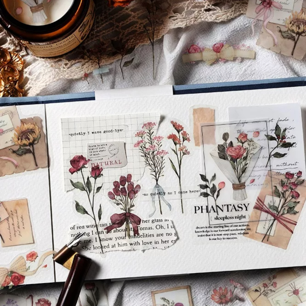 

Romantic Rose and Blue Mood Sticker Pack READ DESCRIPTION