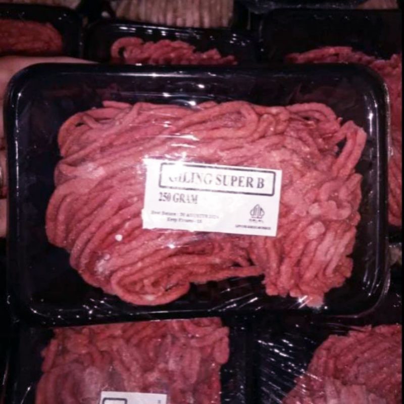 

Daging Sapi Giling Minced Beef Meat Frozen 500 Gram Halal