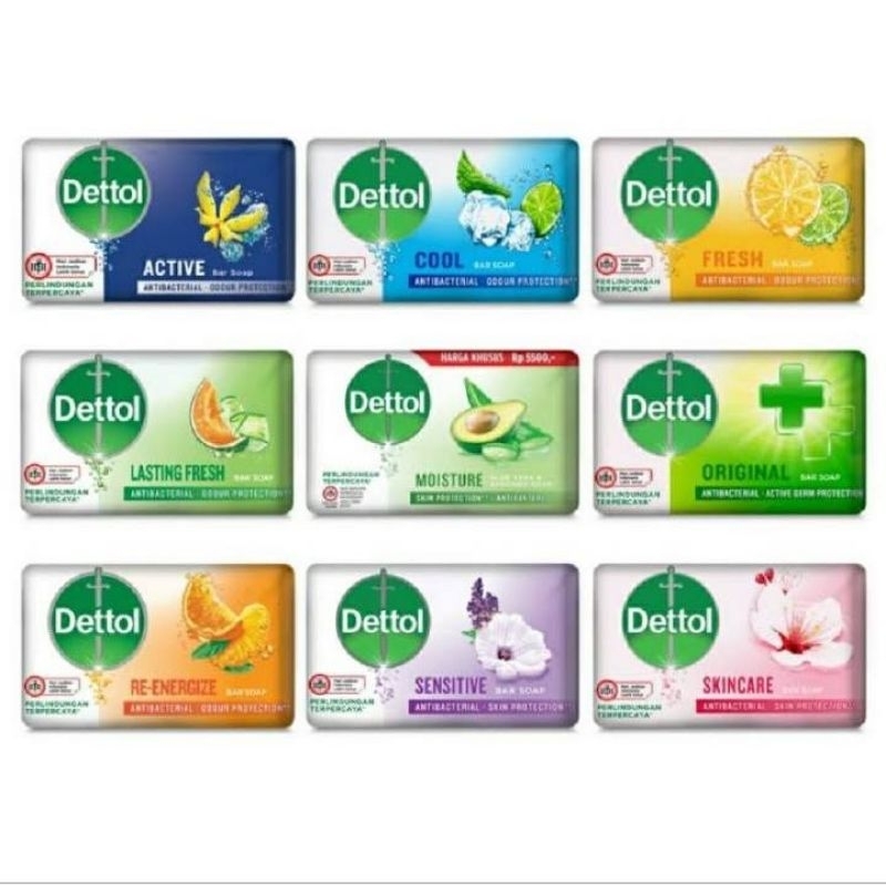 Sabun Mandi Batang Dettol 60g