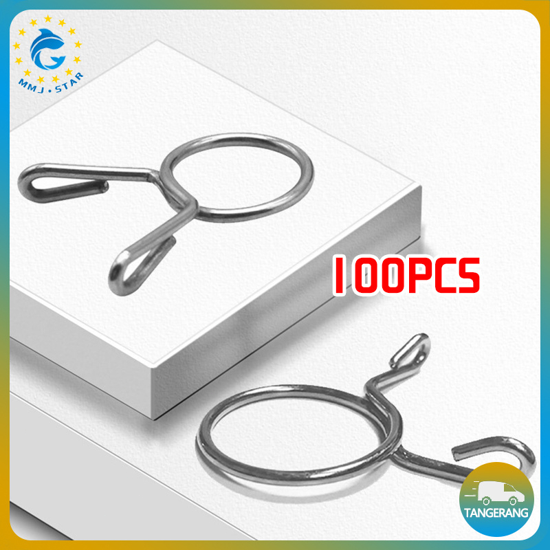 【100PCS】Klip Selang Bensin 8 mm/Clamp Fuel Tube/Clip Selang Bensin