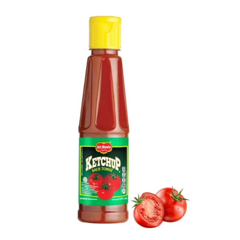 

saos tomat delmonte ketchup 135ml