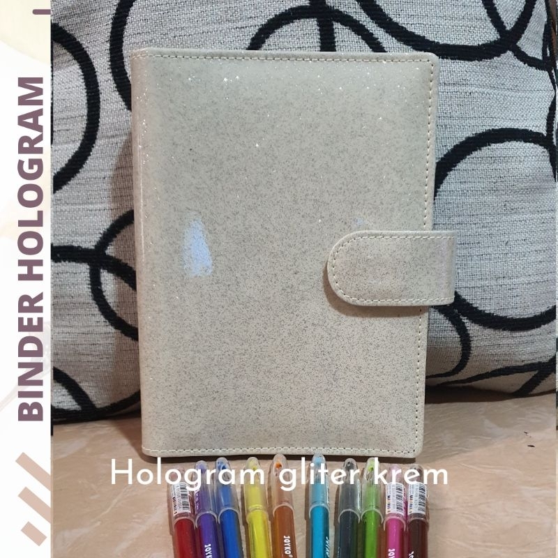 

Binder 6 ring Hologram Gliter A6