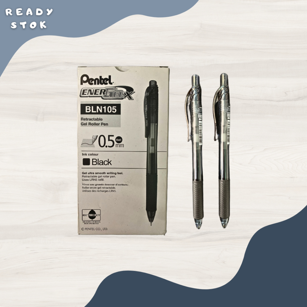 

PENA/BALL PEN PENTEL ENERGEL-X BLN105 (PCS)