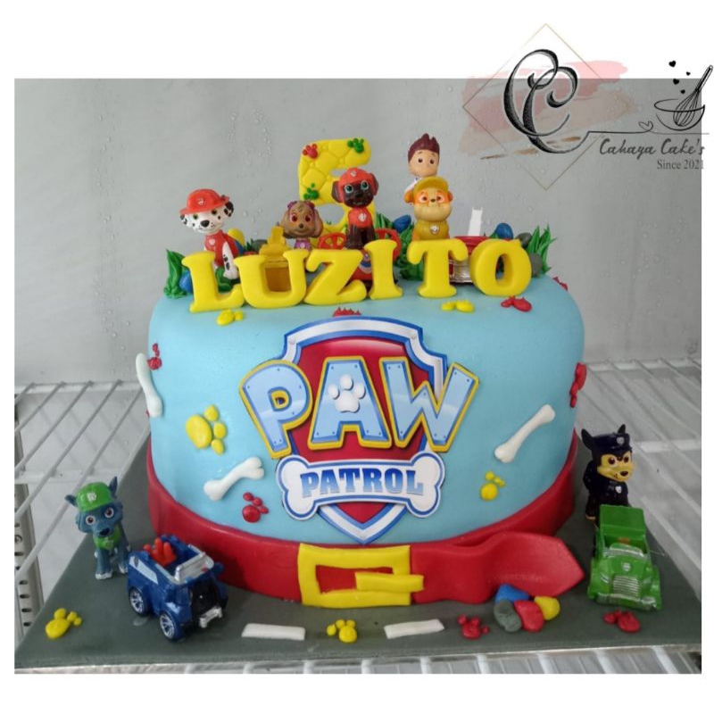 

Kue Ulang Tahun Paw Patrol / Paw Patrol Cake / Kue Ultah Karakter Anak