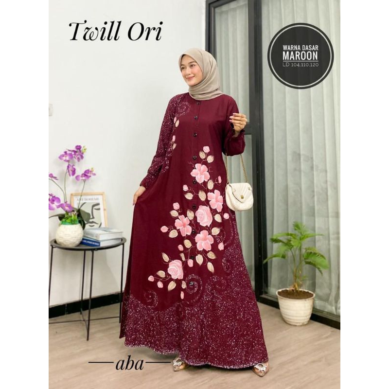 GAMIS TWILL LUKIS ORI PEKALONGAN