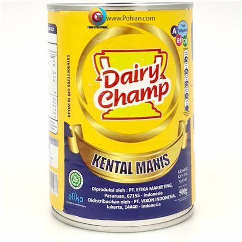 

DAIRY CHAMP SUSU KENTAL MANIS 480 GRAM SUPER MURAH