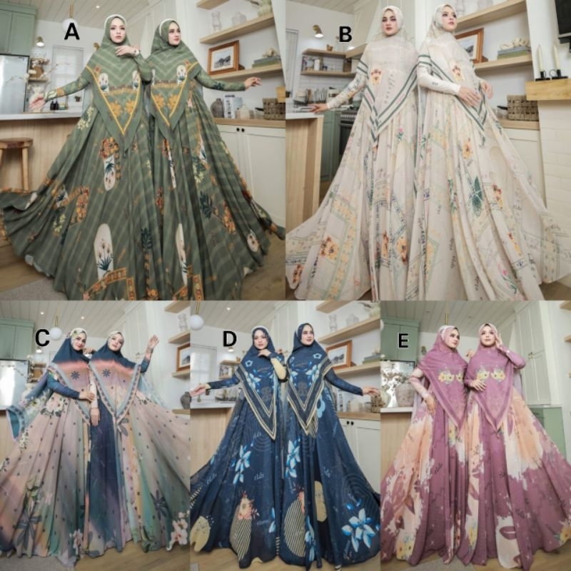KEYSAZA SERIES BY ELDEENA SYARI ORIGINAL GAMIS PREMIUM