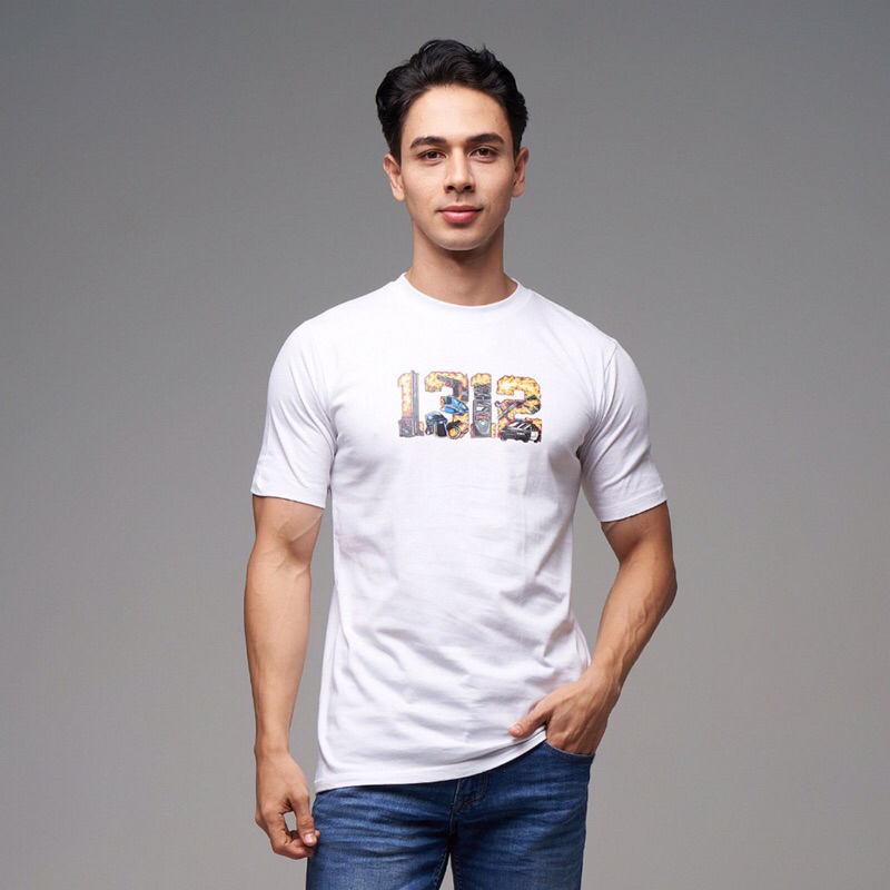 T-Shirt / Kaos 1312 II White Series From Weekend Corner