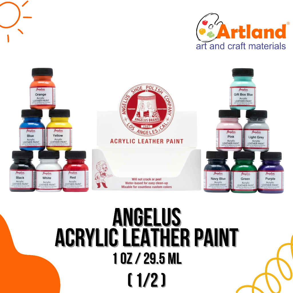 

Angelus Acrylic Leather Paint 1oz // Cat Kulit // Cat Sepatu // Cat Tas (1/2)