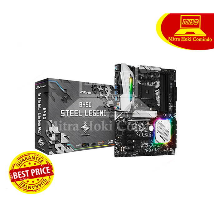 MAINBOARD / MOTHERBOARD ASROCK B450 STEEL LEGEND