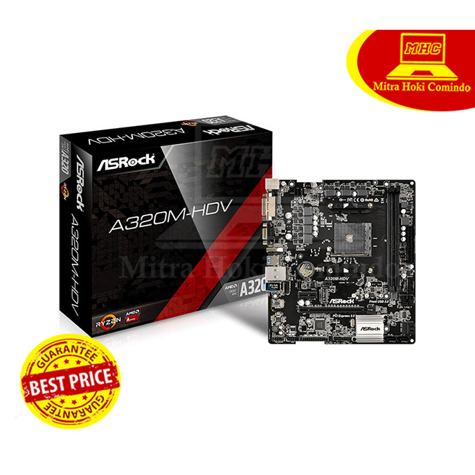 MAINBOARD / MOTHERBOARD ASROCK A320M - HDV