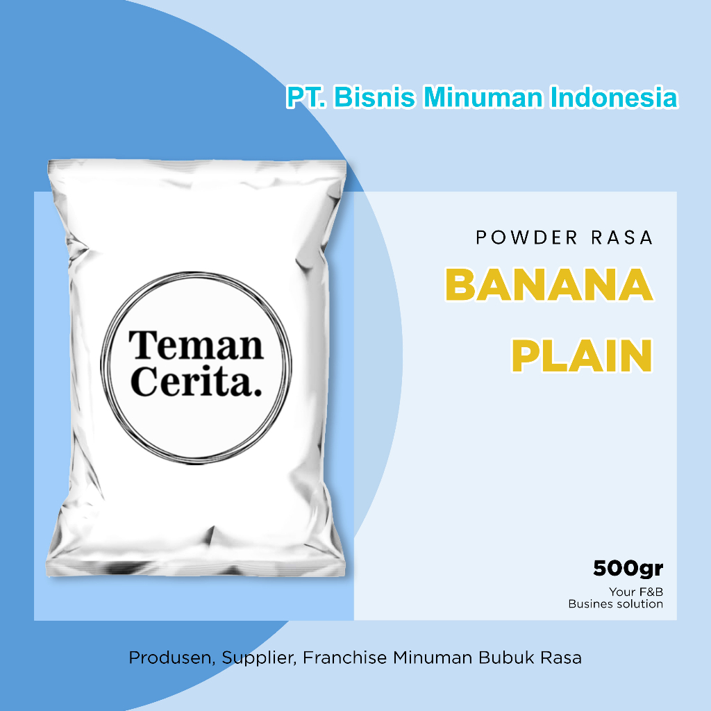 

Bubuk Minuman Banana 500gr Plain