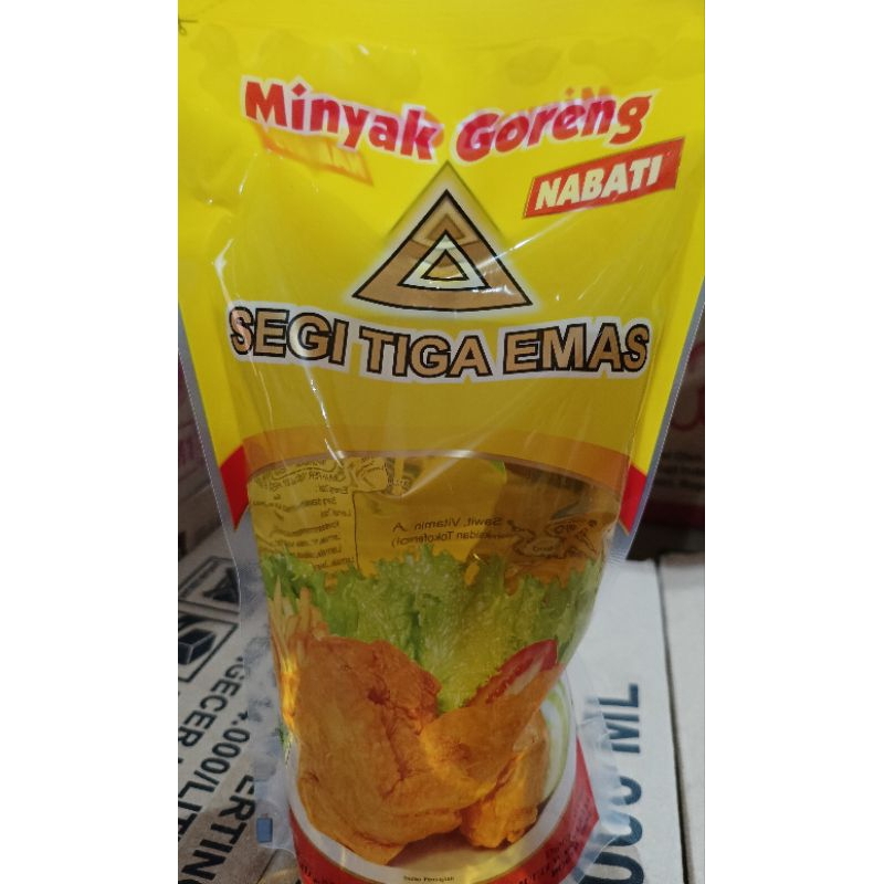 

Minyak goreng Segitiga Emas 1 liter