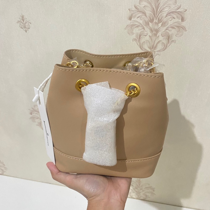 MYRA BAG SMALL BY BUTTONSCARVES AS IS - TAN