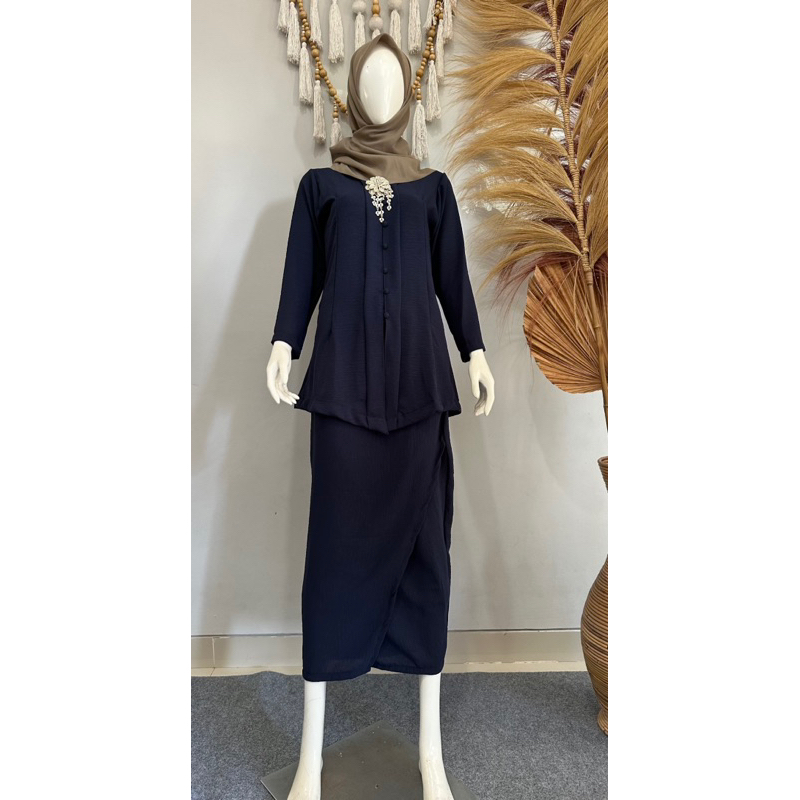 setelan kebaya modern |kebaya bali panjang | kebaya melayu untuk hijab