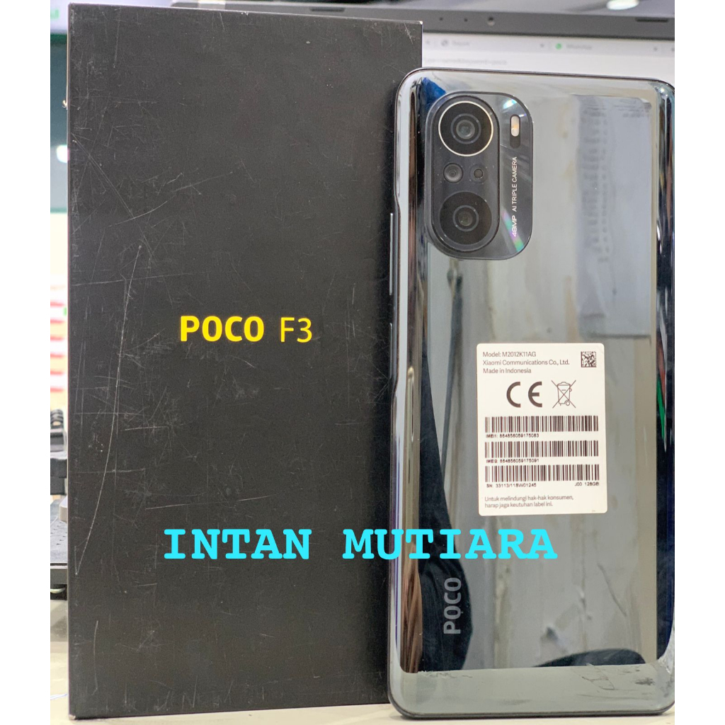 Xiaomi Poco F3 Ram 8 Rom 256GB (SECOND)