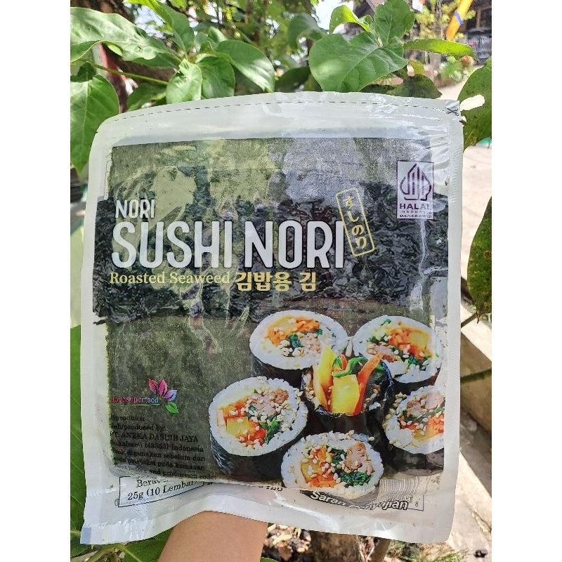 

Sushi Nori isi 10 lembar