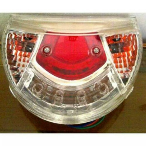 Mika Kaca Lampu Stop Yamaha JUPITER Z CW MERAH PUTIH Mika Lampu Belakang Yamaha JUPITER Z CW
