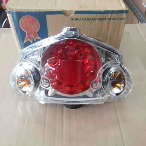 Mika Kaca Lampu Stop Yamaha JUPITER Z NEW MERAH PUTIH Mika Lampu Belakang Yamaha JUPITER Z NEW