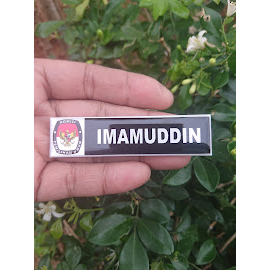 

NAMA DADA NAMETAG PAKAI LOGO dll Murah