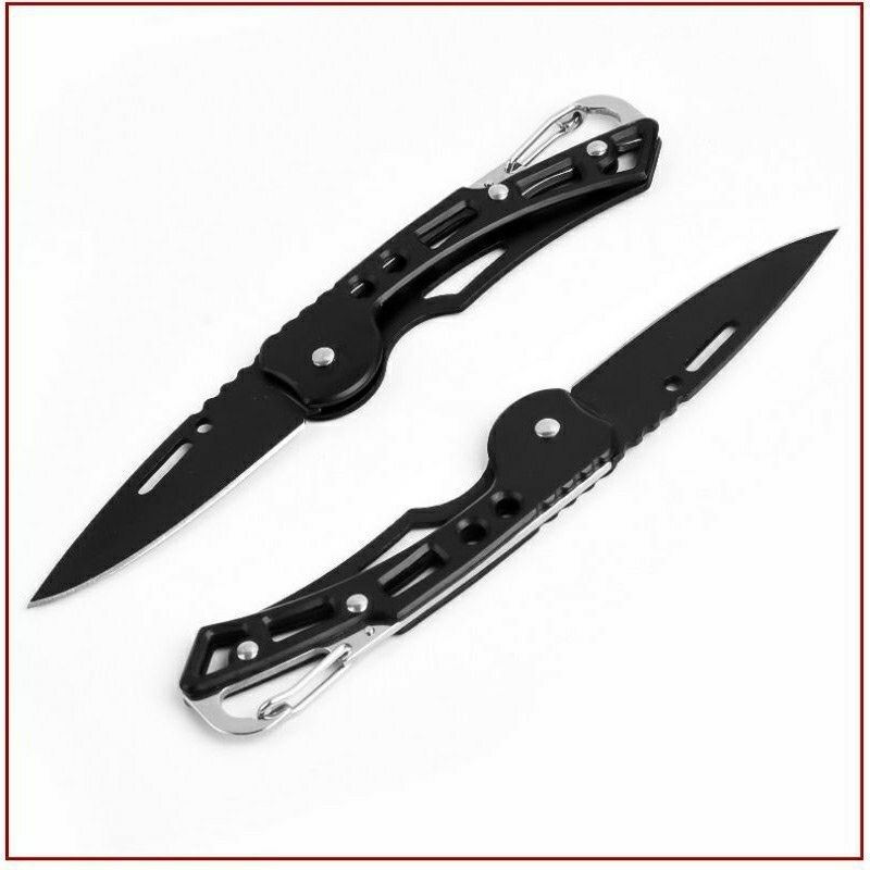 Pisau Lipat Mini Outdoor - Pisau Lipat Survival Mini - Bisa COD