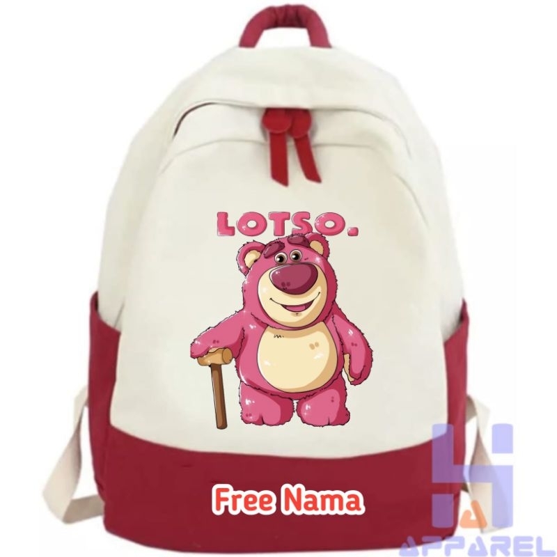TAS RANSEL ANAK LOTSO TOY STORY