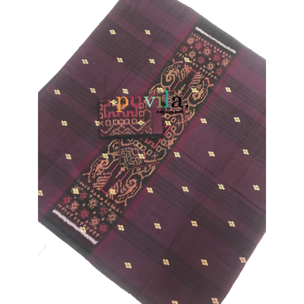 Kamen Lembaran Set Selendang Endek Premium