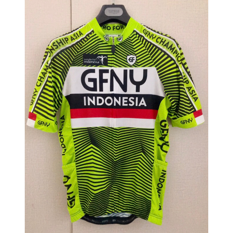 Jersey sepeda GFNY Indonesia Samosir size M second