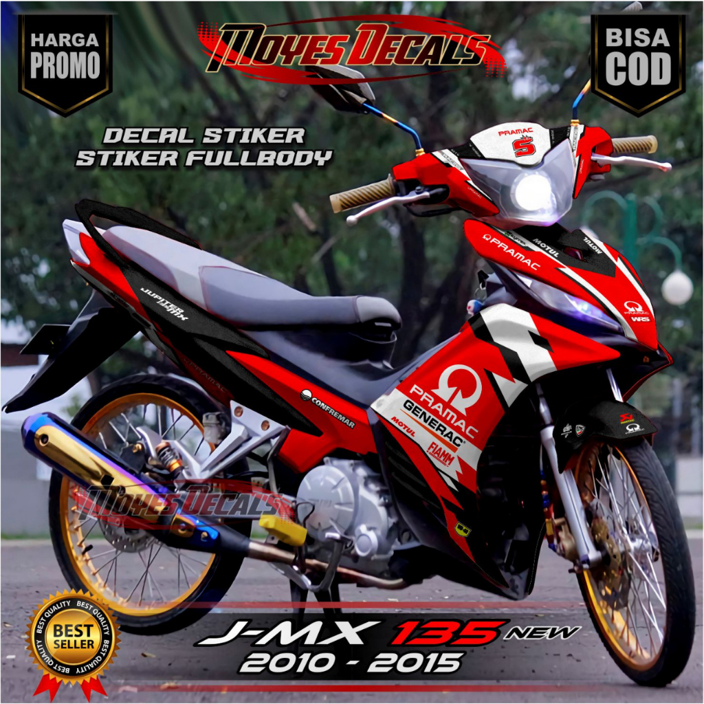 Decal Sticker Fullbody MX New 135 / Sticker MX 135 New MYS227