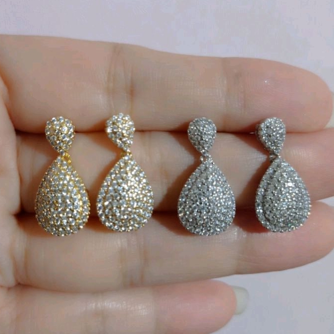 Daisy Luxury - Anting Labu Replika Berlian Brand Vier