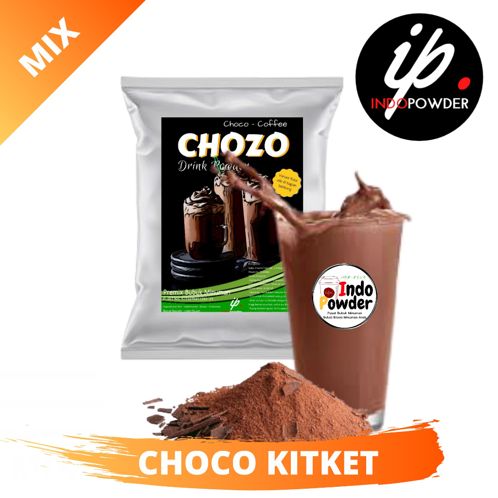 

Bubuk Minuman Coklat rasa Kitkat 1 Kg / Bubuk Minuman Coklat rasa Kit Kat Chozo