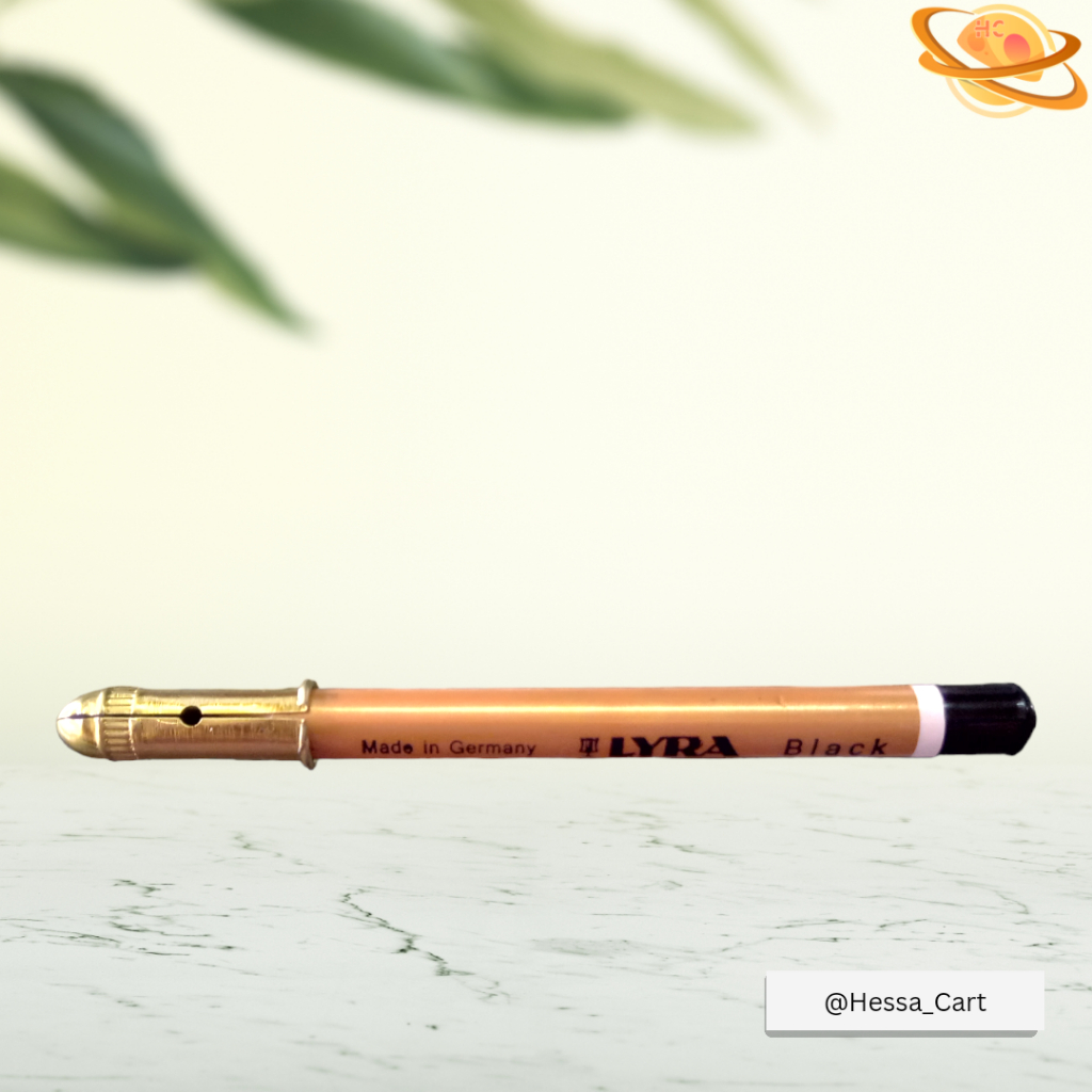 Pensil Alis Lyra black 4d germany Eyebrow Liner Exclusive sipat mata arab lyra hitam pensil sipat al