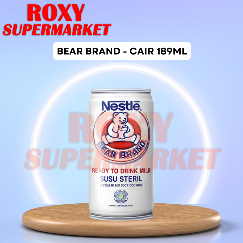 BEAR BRAND - Susu Steril 189ml