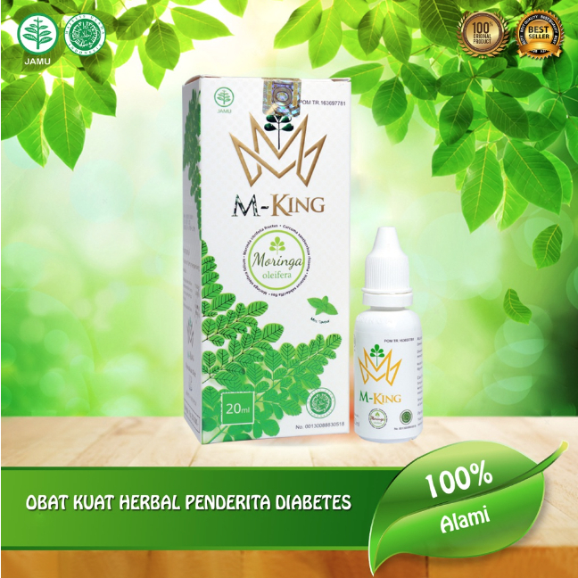 M King Jamu Tetes Herbal MKING MORINGA | Moringa King | Mking Moringa Original 100% |M-king Original